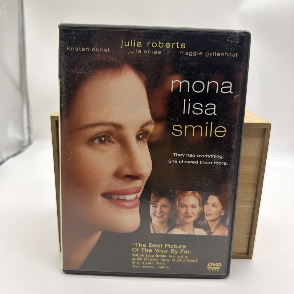 Mona Lisa Smile DVD 2004 Julia Roberts Drama PG-13 Mike Newell Widescreen